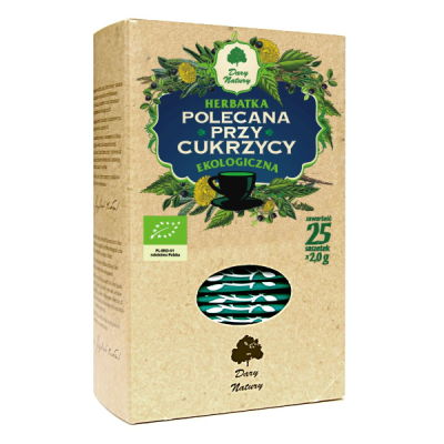 Herbata polecana przy cukrzycy EKO 25x2g