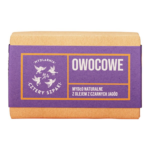 Owocowe - naturalne mydło w kostce 110g