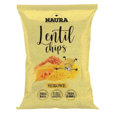 Chrupki z soczewicy Ser Cheddar 70g