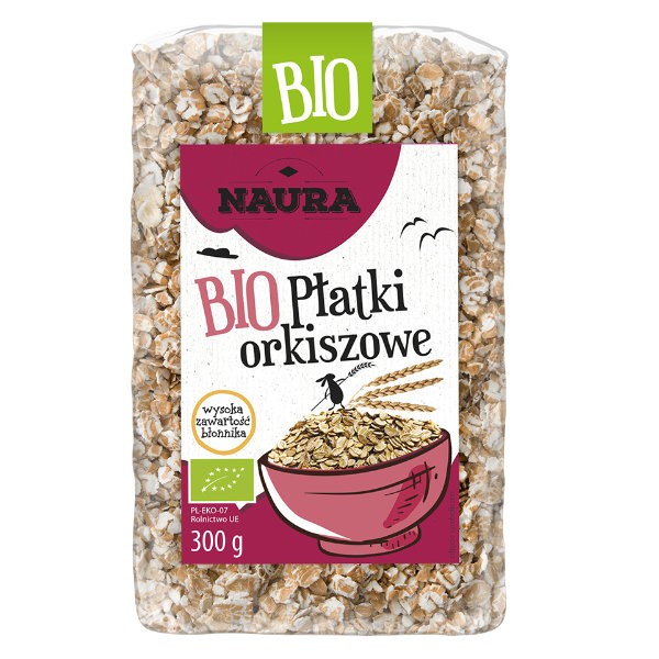 Płatki orkiszowe BIO 300g