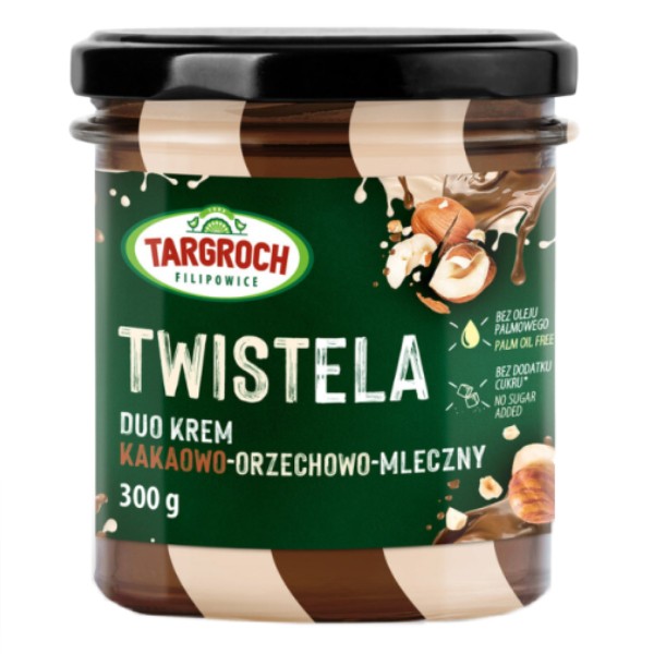 TWISTELA - Krem duo kakaowo-orzechowo-mleczny 300g