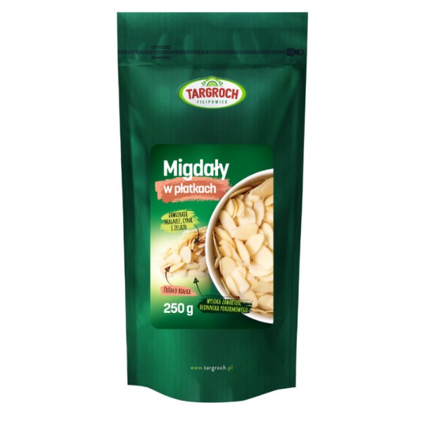 Migdały płatki 250g