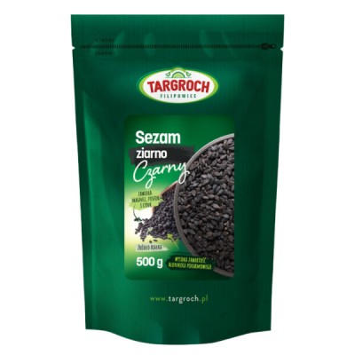 Sezam czarny ziarno 500g