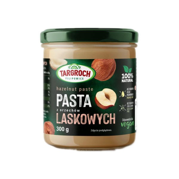 Pasta z orzechów laskowych 300g (krótki termin)