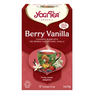 Herbatka owoce jagodowe - wanilia (berry vanilla) BIO (17x2g) 34g