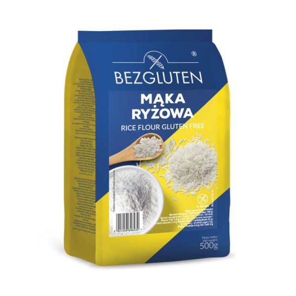 Bezglutenowa mąka ryżowa 500g