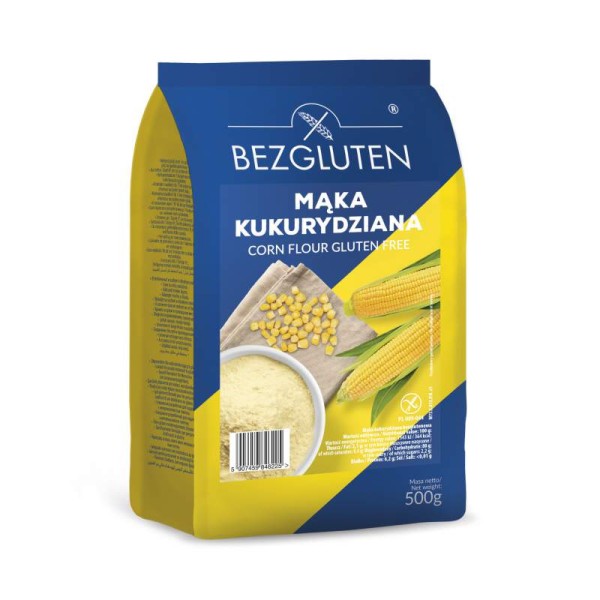 Bezglutenowa mąka kukurydziana 500g