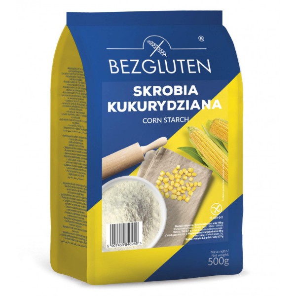 Bezglutenowa skrobia kukurydziana 500g