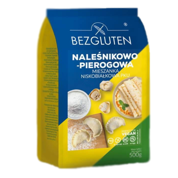 Ciasto pierogowo-makaronowo-naleśnikowe niskobiałkowe PKU 500g