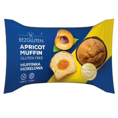 Muffinka morelowa bezglutenowa 60g