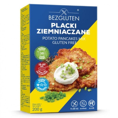 Placki ziemniaczane - mieszanka bezglutenowa 200g