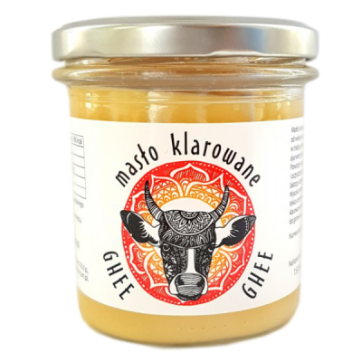 Masło klarowane Ghee 240g Pięć Przemian