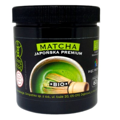 Matcha japońska premium BIO 60g