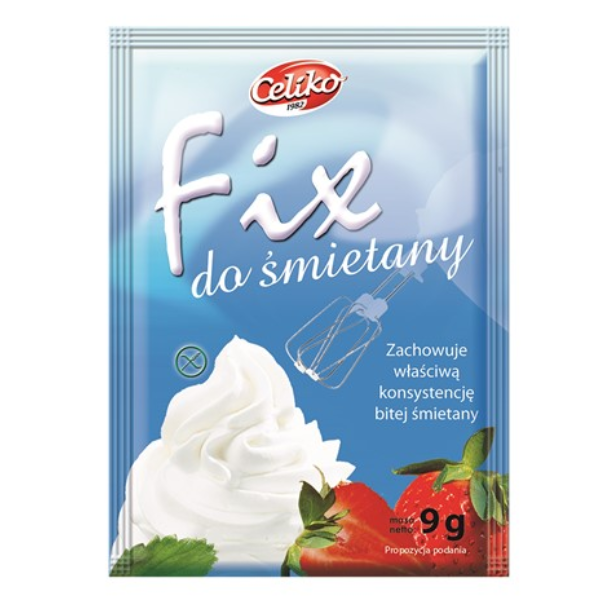 Bezglutenowy fix do śmietany 9g