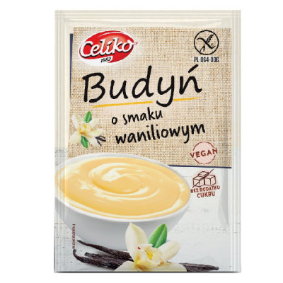 Bezglutenowy budyń waniliowy 40g