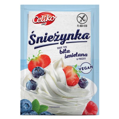 Bezglutenowa bita śmietana wegańska 50g