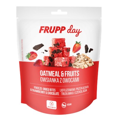 FRUPP Day kostki owsiane truskawka i czekolada 25g