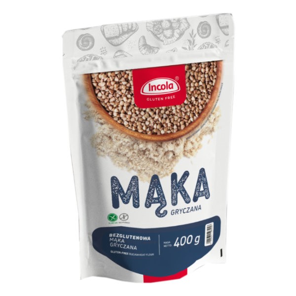 Mąka gryczana bezglutenowa 400g