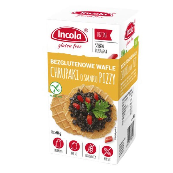 Bezglutenowe wafle o smaku pizzy 60g