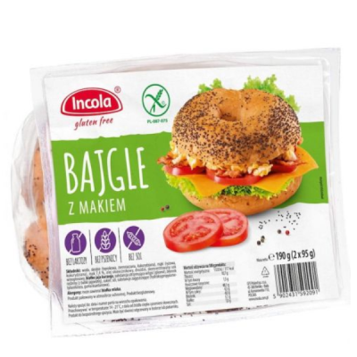 Bajgle z makiem bezglutenowe 190g