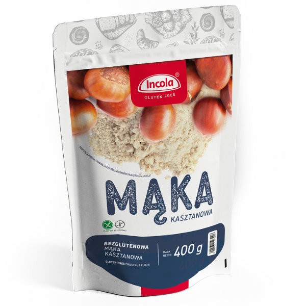 Mąka kasztanowa bezglutenowa 400g