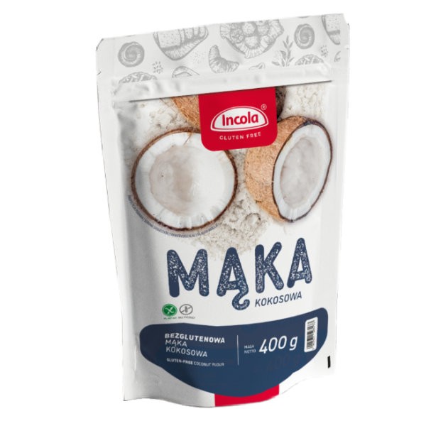 Mąka kokosowa bezglutenowa 400g