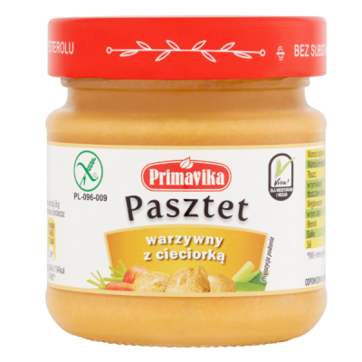 Pasztet warzywny z cieciorką 160g