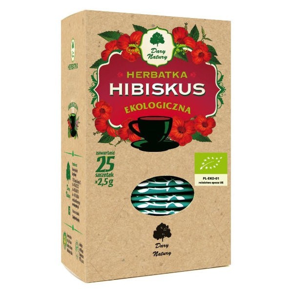 Herbatka hibiskus BIO (25 x 2,5g)