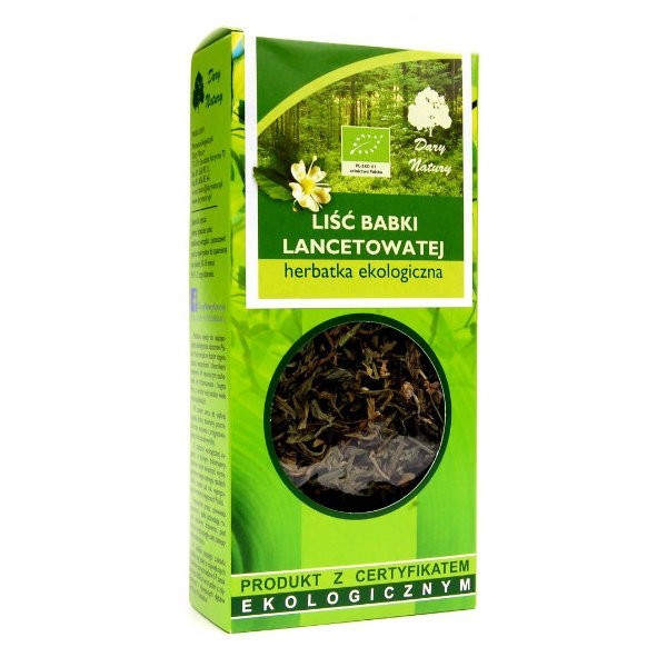 Herbatka liść babkilancetowatej BIO 25g