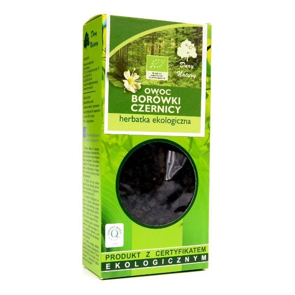 Herbatka owoc borówki czernicy BIO 100g