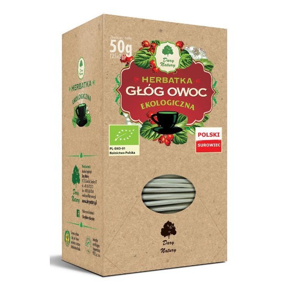 Herbatka owoc głogu BIO (25 x 2g)