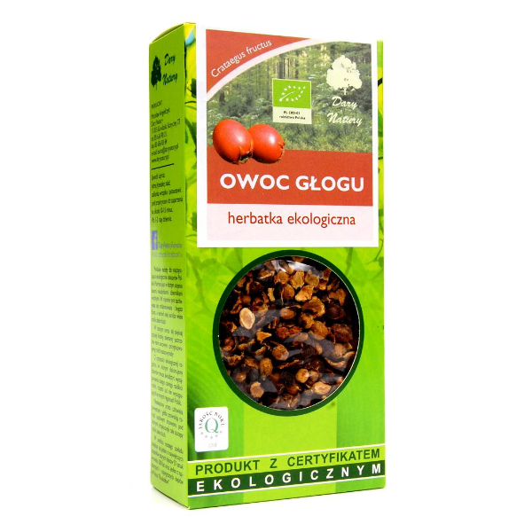 Herbatka owoc głogu BIO 100g