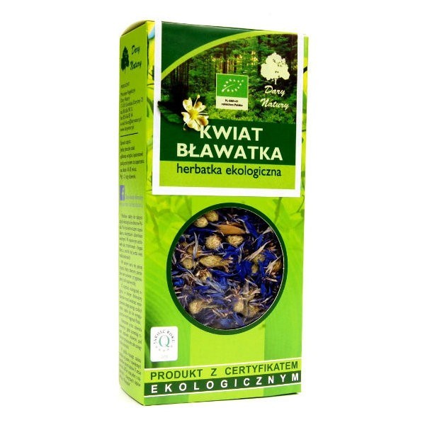 Herbatka z kwiatu bławatka BIO 25g