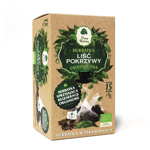 Herbatka liść pokrzywy piramidki BIO (15 x 1g)