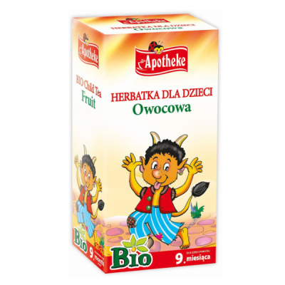 Herbatka dla dzieci - owocowa BIO 20 x 2g