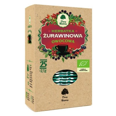 Herbatka żurawinowa BIO (25 x 2,5g)